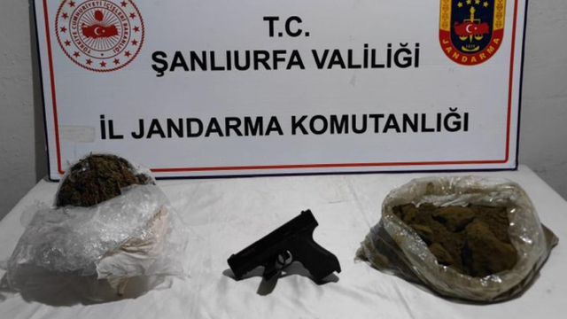 Şanlıurfa'da uyuşturucu operasyonunda 3 şüpheli yakalandı