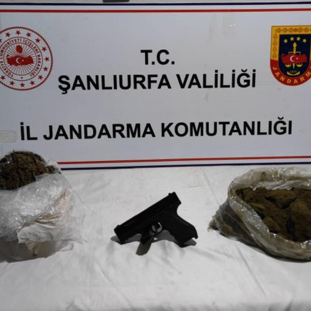 Şanlıurfa'da uyuşturucu operasyonunda 3  şüpheli yakalandı