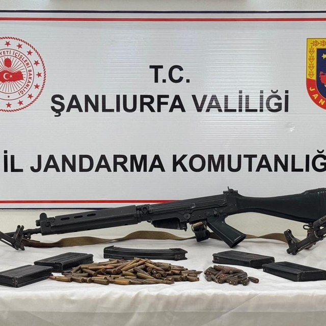 Şanlıurfa'da silah kaçakçılığı operasyonunda 3 zanlı yakalandı
