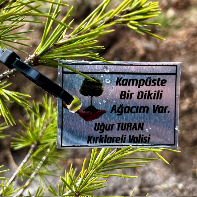 KLÜ'de "Kampüste Bir Dikili Ağacım Olsun" etkinliği düzenlendi