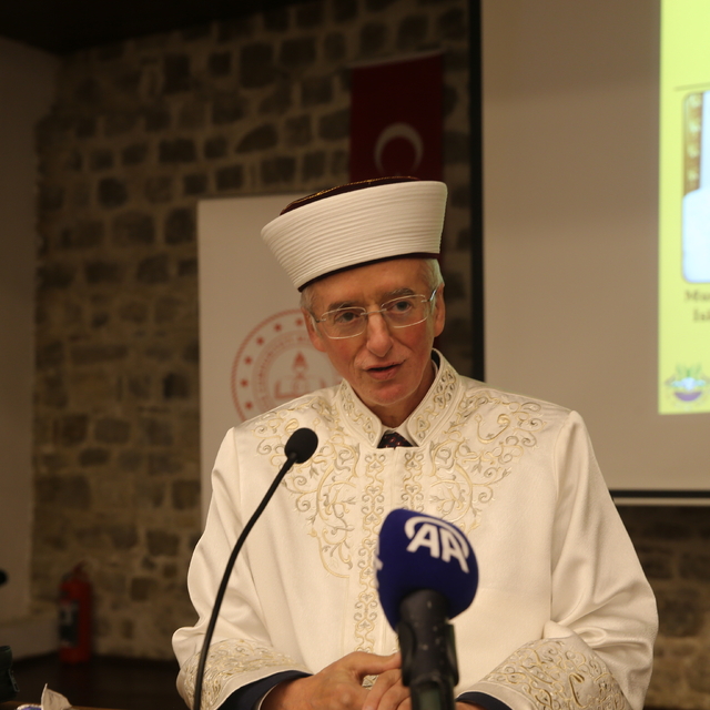 İskeçe Seçilmiş Müftüsü Trampa, "Batı Trakya'da Eğitim, Kültür ve Yaşam" pa...