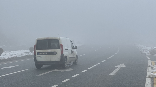 Kastamonu'da sis etkili oluyor