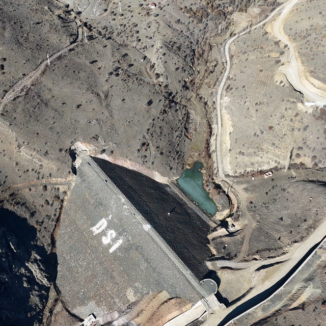 Bayburt Pınargözü Göleti'nde su tutulmaya başlandı