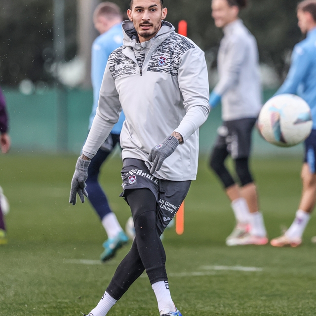 Trabzonspor, Kasımpaşa maçının hazırlıklarını tamamladı