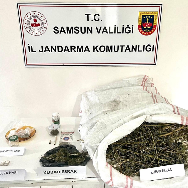 Çarşamba'da uyuşturucu operasyonunda 1 kişi yakalandı