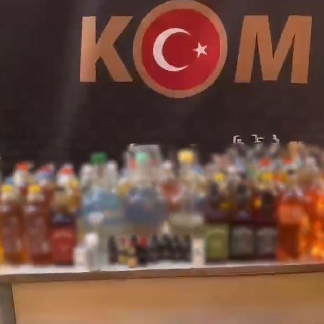 Kayseri'de yılbaşı öncesi 'sahte içki' operasyonu: 1 gözaltı