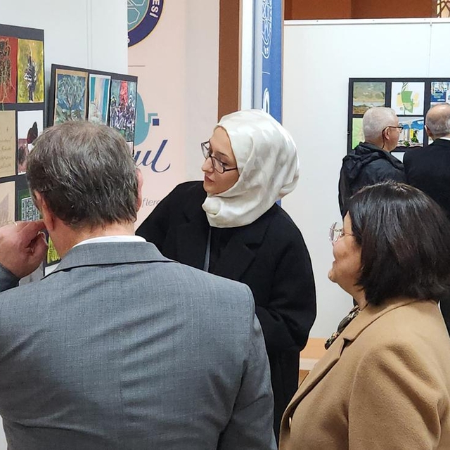 Bursa Uludağ Üniversitesi'nde "Kökten Dala Ağaç Temalı Uluslararası Posta S...