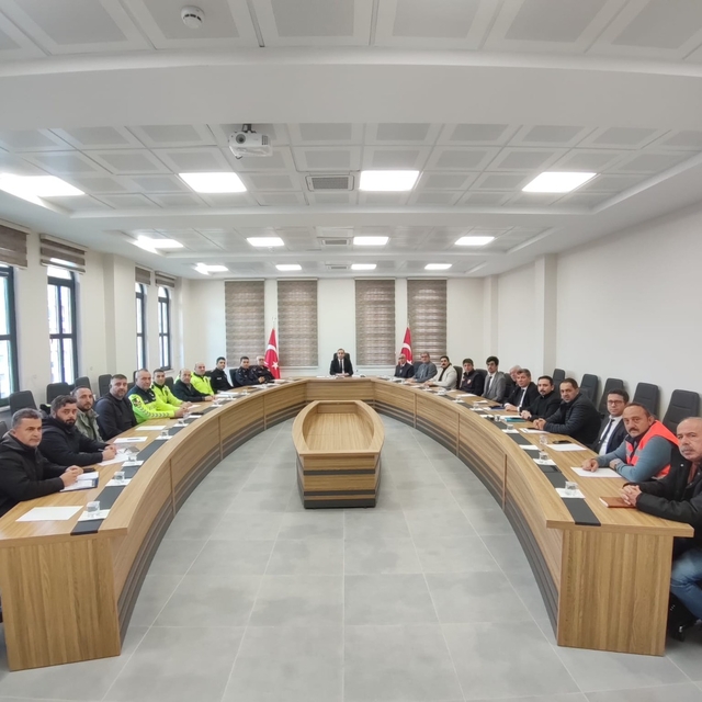 Seydişehir'de kış tedbirleri toplantısı düzenlendi