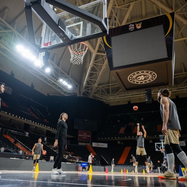 Mersin Spor, Onvo Büyükçekmece Basketbol maçının hazırlıklarını sürdürdü