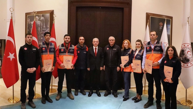 Kırklareli Valisi Turan, AFAD gönüllüleriyle bir araya geldi