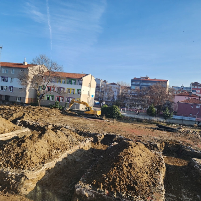 Alaçam'da bocce kapalı spor salonu inşaatı başladı