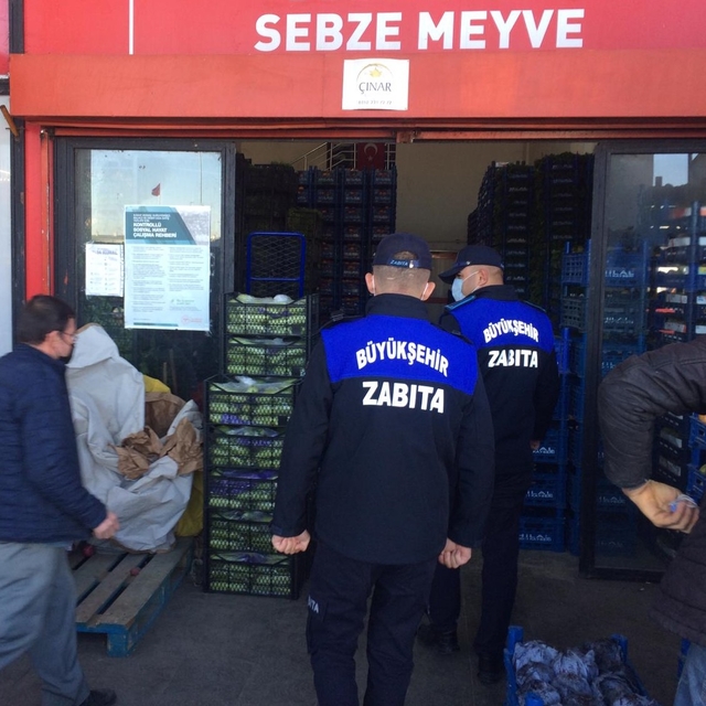 Kayseri'de zabıta ekipleri kasımda 1250 denetim yaptı