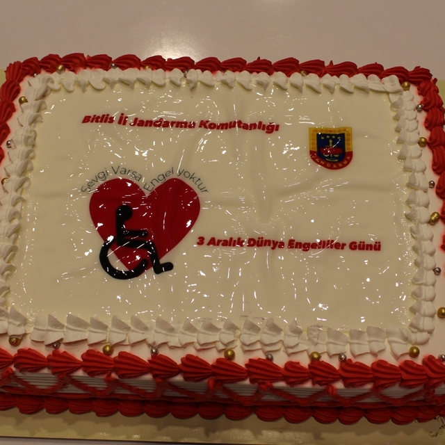 Bitlis'te jandarma ekipleri özel gereksinimli çocuklar için etkinlik yaptı