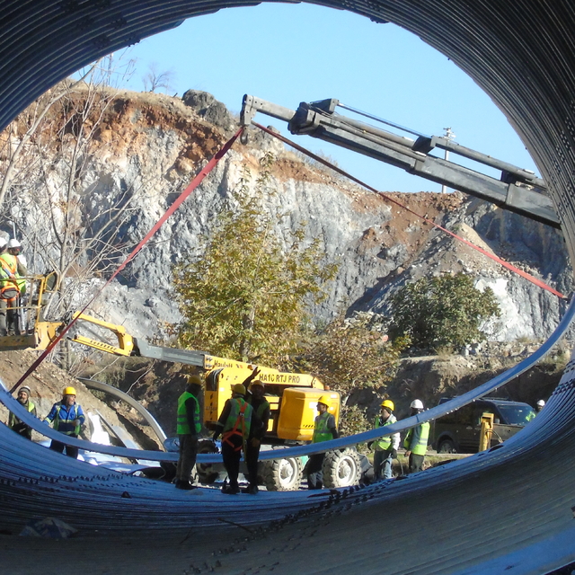 İslahiye'de tren yol tünel inşaatına başlandı
