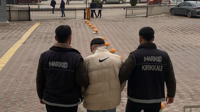 Kırıkkale'de uyuşturucu operasyonunda yakalanan kişi tutuklandı