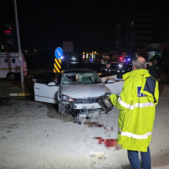 Alkollü uzman çavuşun kullandığı otomobilin çarptığı polis, şehit oldu