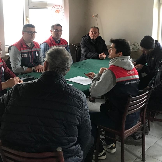 Edirne'de 3 bin 21 üretici "Cuma Buluşmaları" kapsamında bilgilendirildi