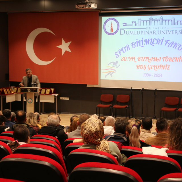 DPÜ Spor Bilimleri Fakültesi 30 yaşında