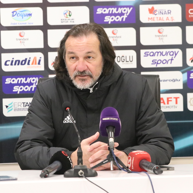 Erzurumspor FK-Adanaspor maçının ardından
