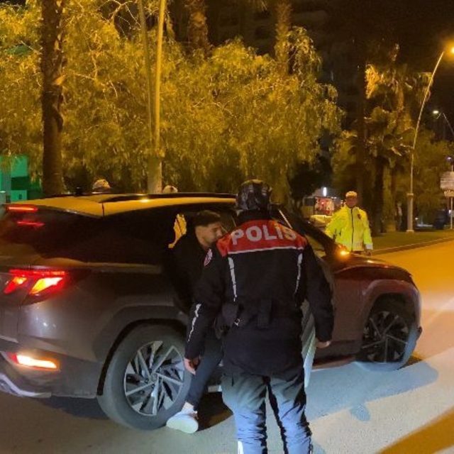 Adana'da, dron destekli trafik denetimi yapıldı