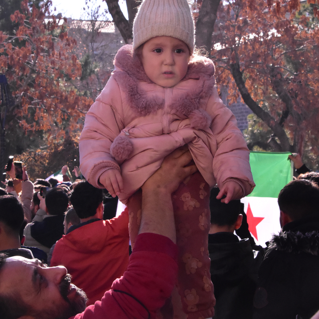 Konya'da Suriyeler, zafer kutlaması yaptı
