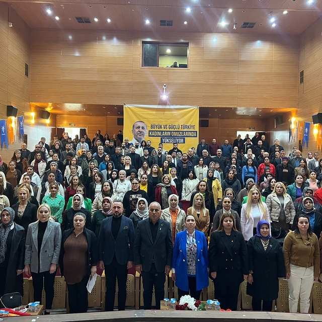 AK Parti Samandağ İlçe Kadın Kolları 7. Olağan Kongresi yapıldı