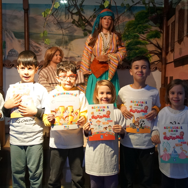 Tokat Şehir Müzesi'nde çocuklar için etkinlik düzenlendi