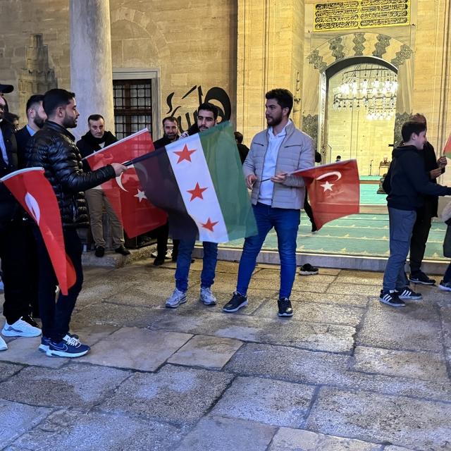 Karabük, Zonguldak ve Tekirdağ'daki Suriyeliler, Baas rejiminin devrilmesin...