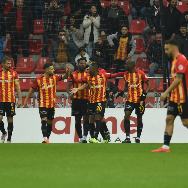 Kayserispor 9.5 ay sonra ilk iç saha galibiyetini aldı