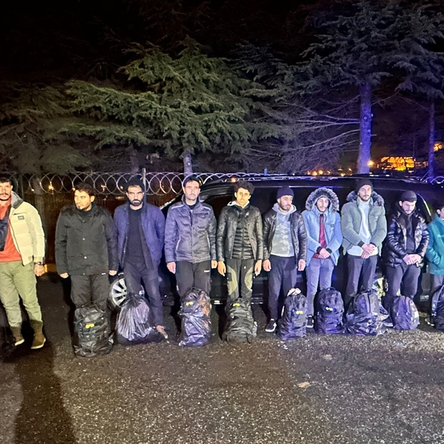 Tekirdağ'da 11 düzensiz göçmen yakalandı