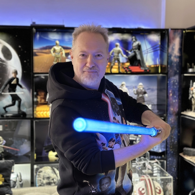 Edirneli 'Yıldız Savaşları' hayranının hedefi, biriktirdiği filmin figürler...