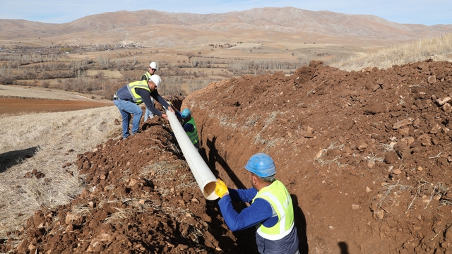 Kayseri Büyükşehir Belediyesinden Sarız'a 9 milyon liralık su yatırımı