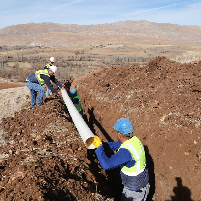 Kayseri Büyükşehir Belediyesinden Sarız'a 9 milyon liralık su yatırımı