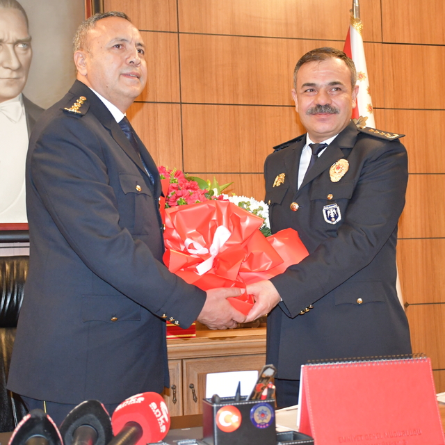 Bilecik İl Emniyet Müdürlüğünde devir teslim töreni yapıldı