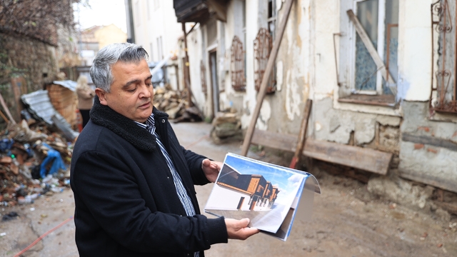 Edirne'ye yeni turizm rotası kazandıracak tarihi konaklar restore ediliyor