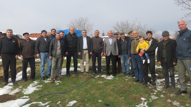 Merzifon Kaymakamı Karaaslan köy ziyaretlerini sürdürüyor
