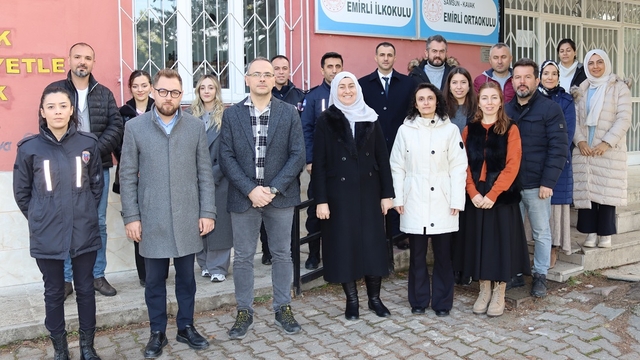Samsun'da "Yarınlarımız İçin El Ele Projesi" hayata geçirildi