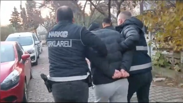 Kırklareli'nde uyuşturucu operasyonunda gözaltına alınan 28 şüpheliden 6'sı tutuklandı