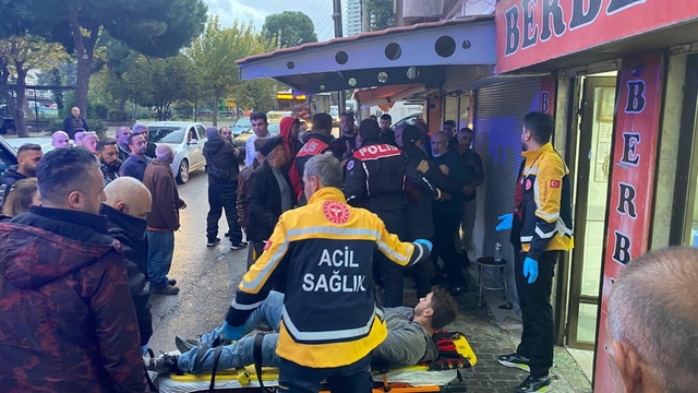 Berber, birlikte yaşadığı kadının oğlu tarafından vuruldu