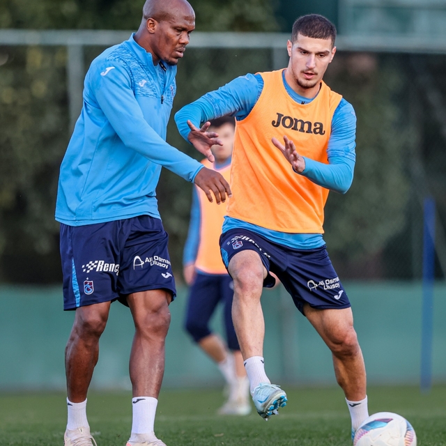 Trabzonspor'da Galatasaray mesaisi başladı