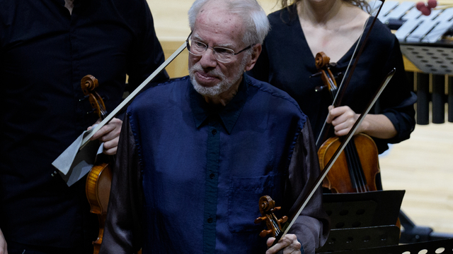 Keman sanatçısı Gidon Kremer, Ankara'da konser düzenledi