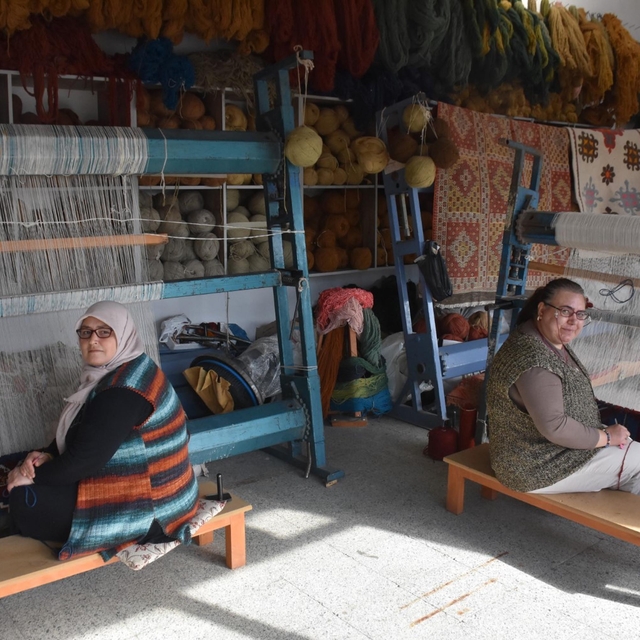 Bergamalı kadınlar ata mirası halıcılığa sahip çıkıyor