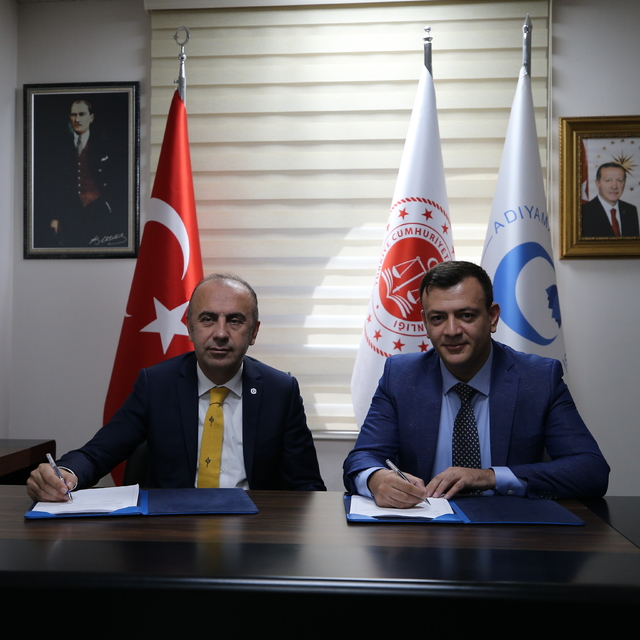 Adıyaman Cumhuriyet Başsavcılığı ile Adıyaman Üniversitesi arasında iş birl...
