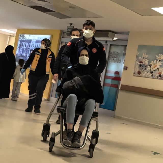 Yakalanan firari hükümlü, tüberküloz hastası olduğunu söyleyince hastaneye...