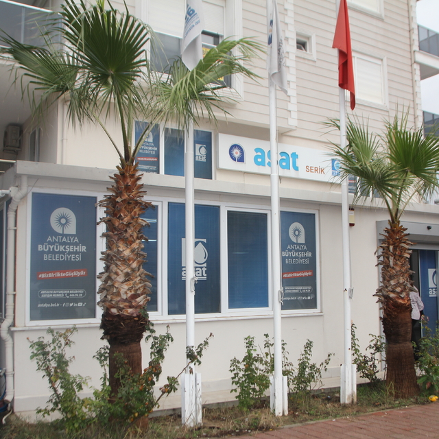 Serik'te ASAT abone ve tahsilat merkezine hırsız girdi