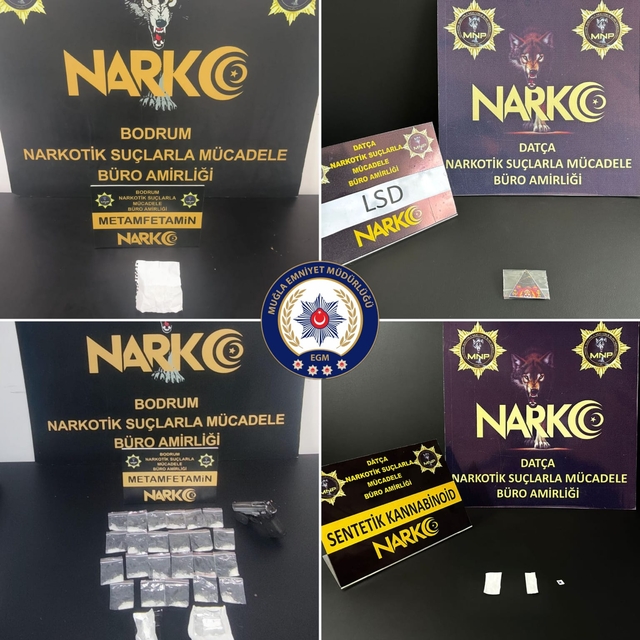 Muğla'da uyuşturucu operasyonunda 3 zanlı tutuklandı