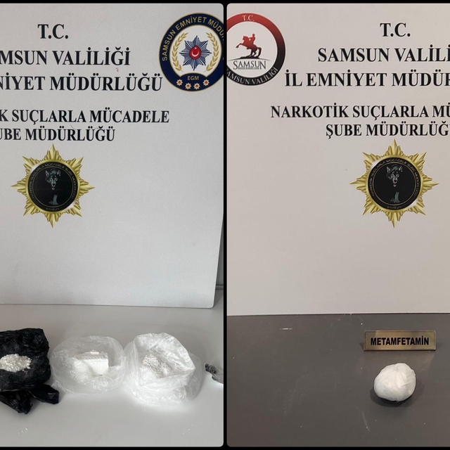 Samsun'da düzenlenen uyuşturucu operasyonunda 5 zanlı yakalandı