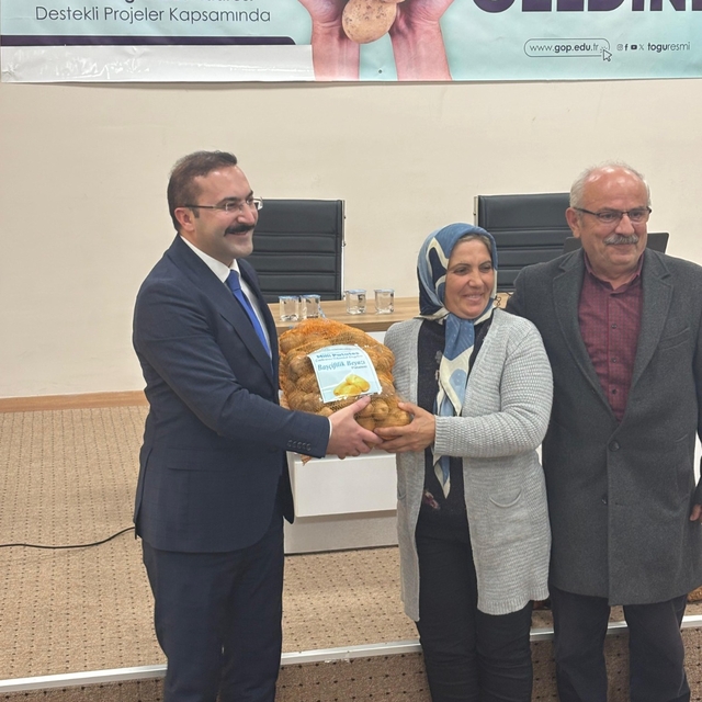 TOGÜ tarafından 30 ton patates tohumu üreticilere dağıtıldı
