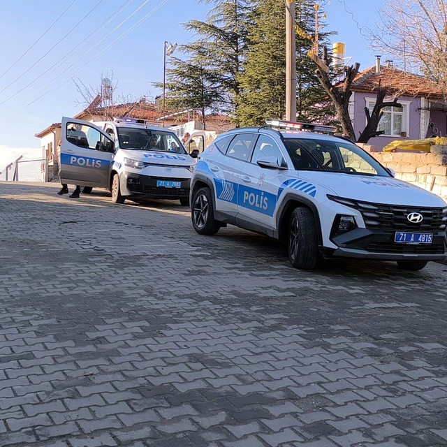 Kırıkkale'de akrabasının tabancayla vurduğu kişi yaralandı