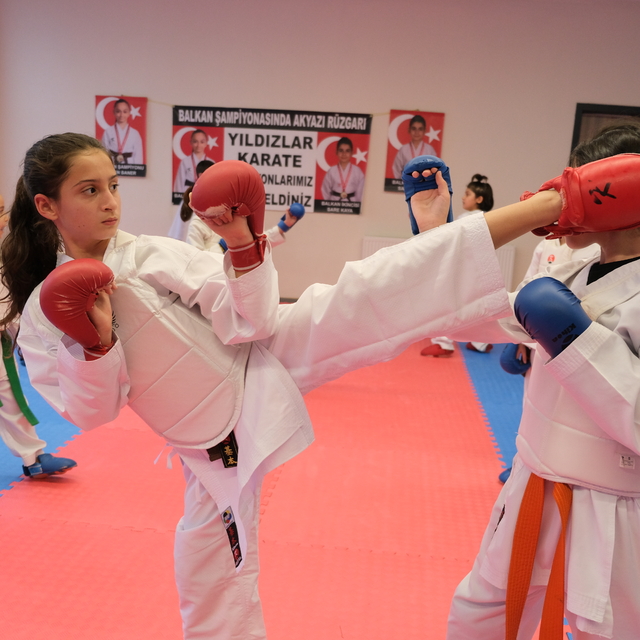 İller arası şampiyonalarda madalyaları toplayan Meryem'in hedefi milli spor...